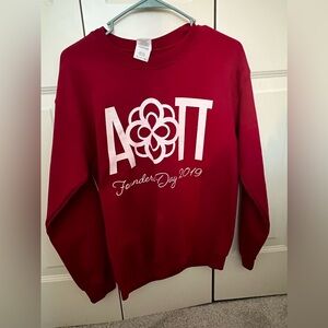 alpha omicron pi founders day crewneck sweatshirt